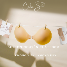 Cele.b solid matte bra (White / Light) Áo ngực silicone (Solid matte bra) Màu: White / Light