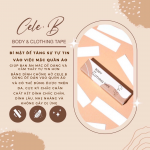 Cele.b Body and Clothing Tape Băng dính chống hớ hên body and clothing tape Số lượng: 36 miếng