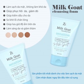 ZE MILK GOAT CLEANSING FOAM 100 G.