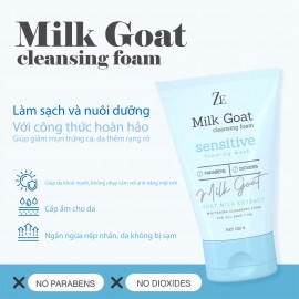 ZE MILK GOAT CLEANSING FOAM 100 G.