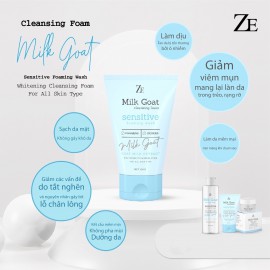 ZE MILK GOAT CLEANSING FOAM 100 G.